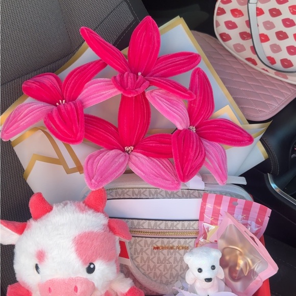 Michael Kors Valentine’s Day Purse gift basket🧸💌 - Picture 3 of 6